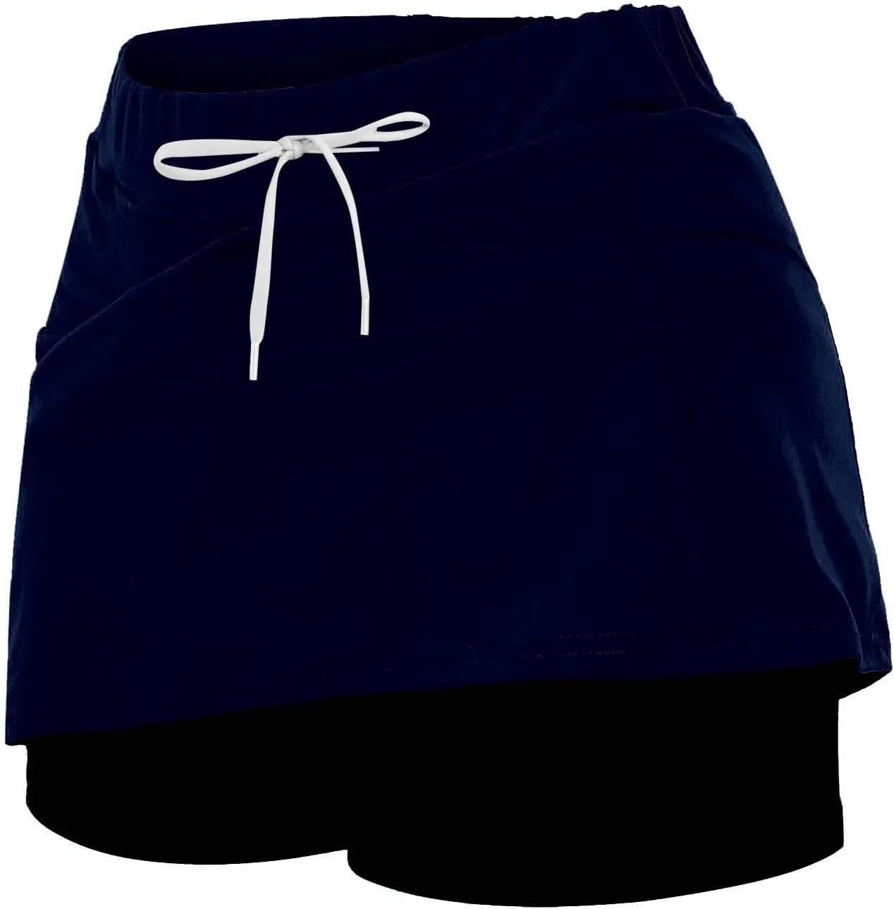 Women's Athletic Skirt with Shorts Running Tennis Day Beach Sports Activity Wears Workout Durable Fabric Short Shirts