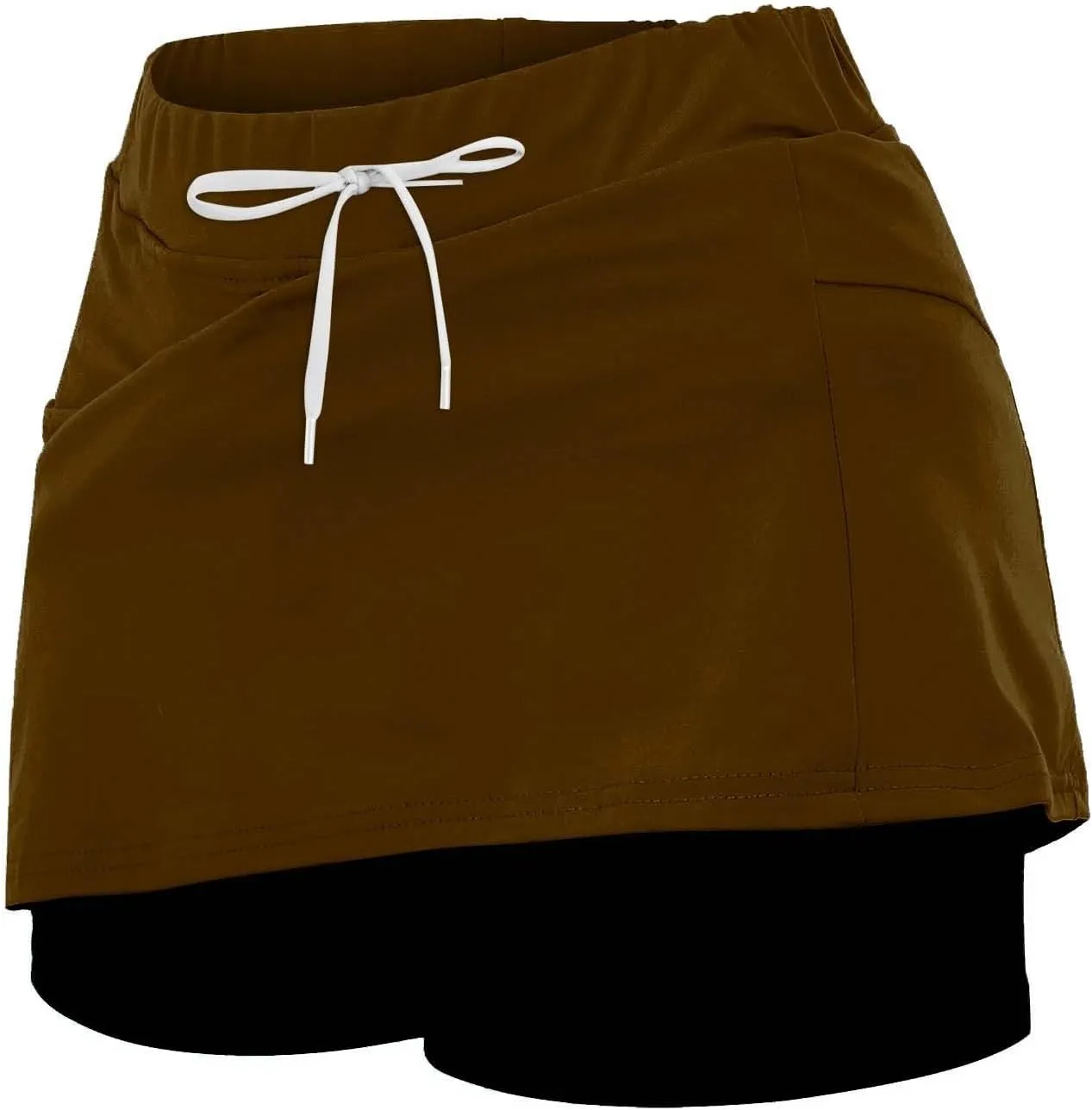 Women's Athletic Skirt with Shorts Running Tennis Day Beach Sports Activity Wears Workout Durable Fabric Short Shirts