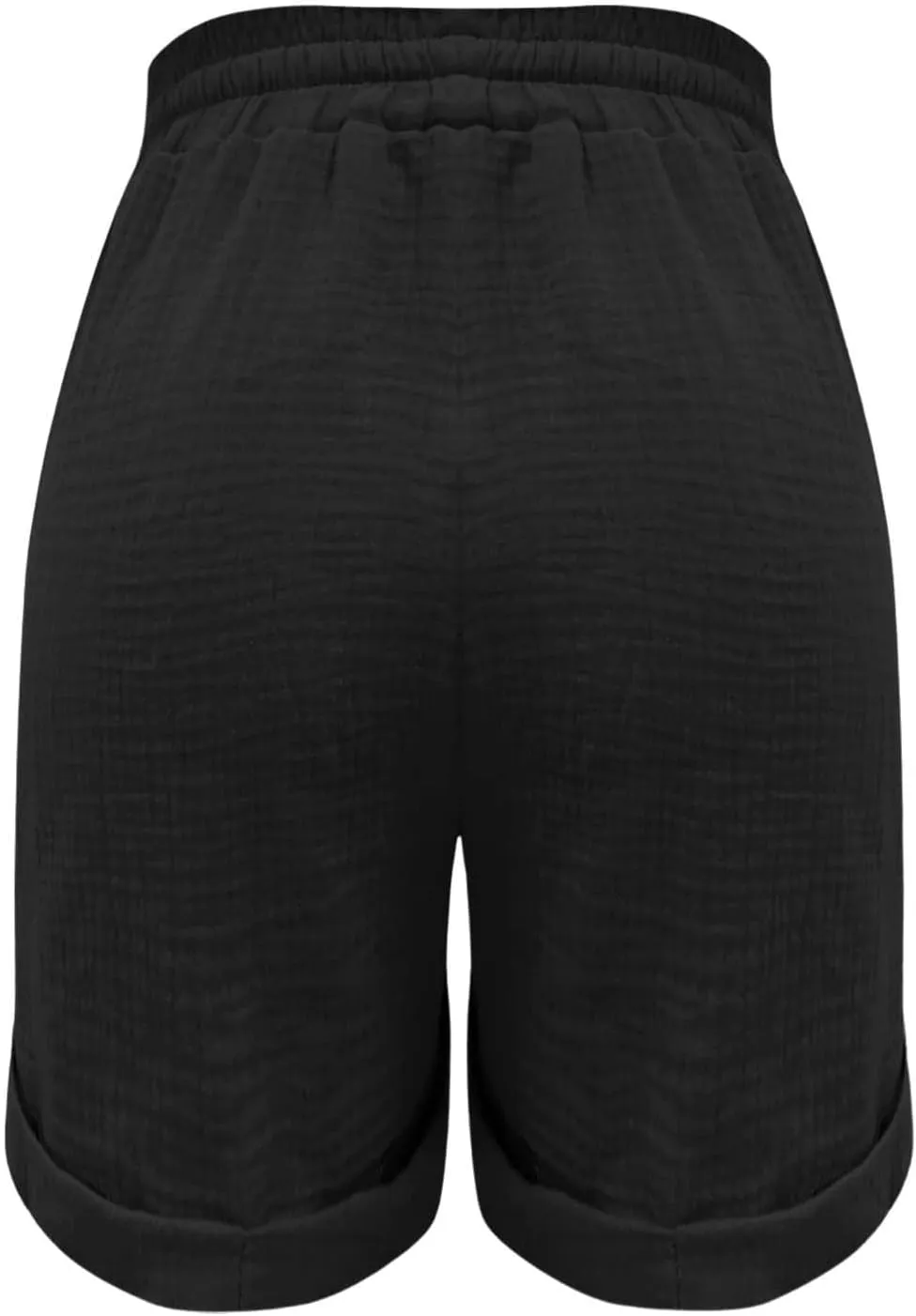 Womens Casaul Drawstring Linen Shorts Summer Hawaiian Beach Athletic Bermuda Sweatpant Elastic Waist Y2K Casual Short