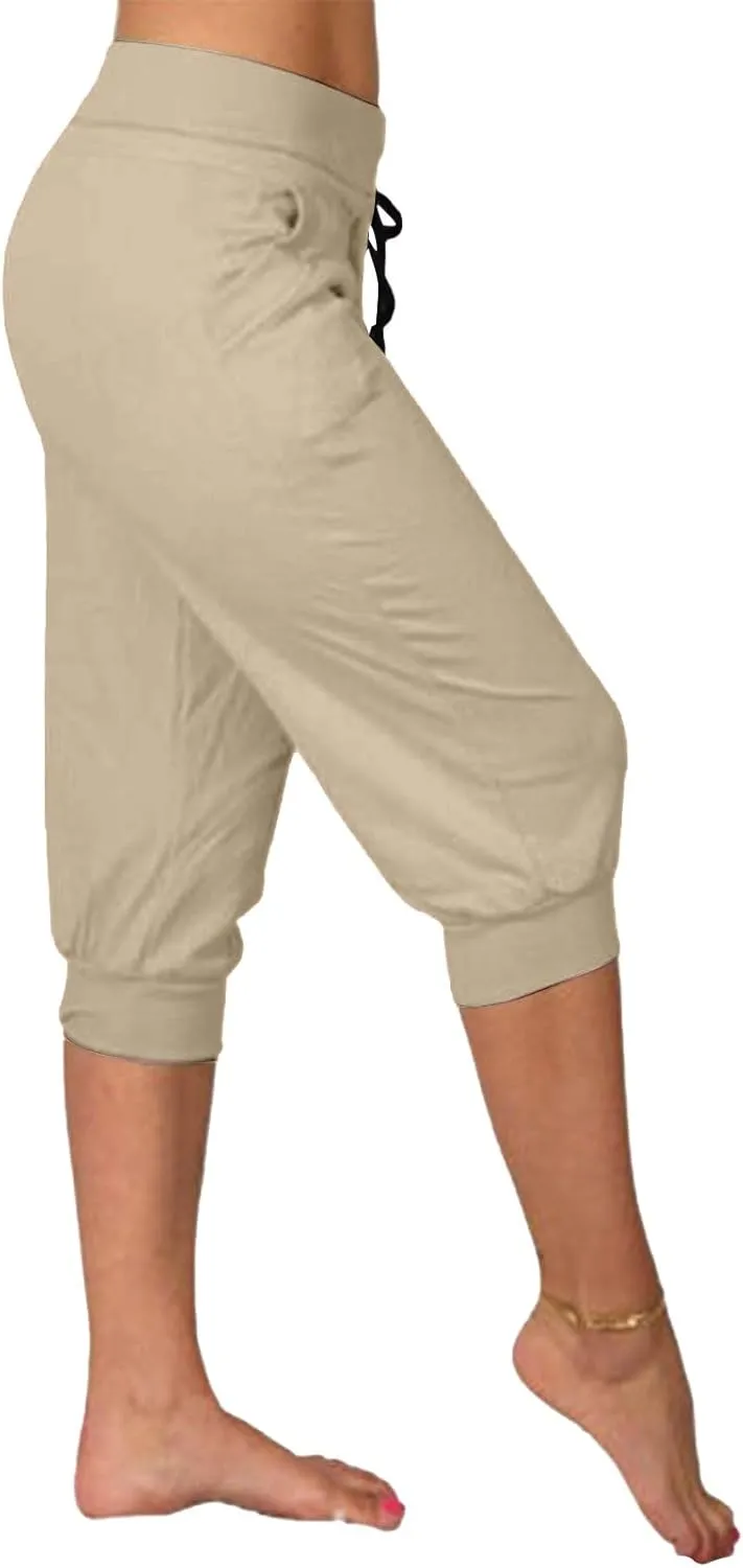 Women's Casual Comfortable Stretch Drawstring Pants Slim Active Yoga Lounge Outfits Stylish Sport Fitness Casual Pant