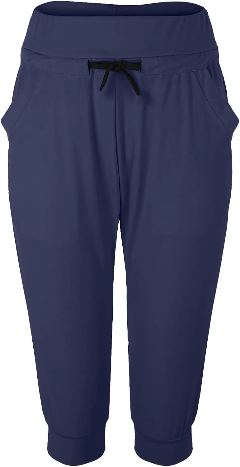 Women's Casual Comfortable Stretch Drawstring Pants Slim Active Yoga Lounge Outfits Stylish Sport Fitness Casual Pant