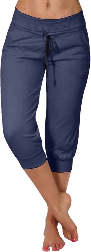 Women's Casual Comfortable Stretch Drawstring Pants Slim Active Yoga Lounge Outfits Stylish Sport Fitness Casual Pant