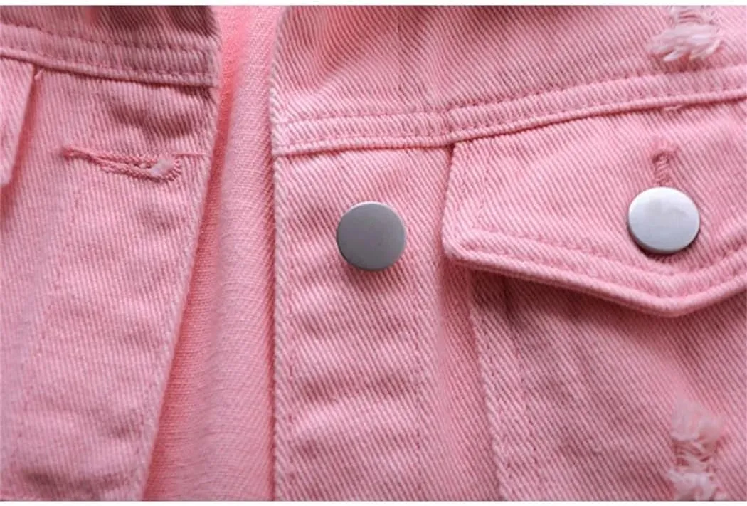 Womens Casual Jean Vest Open Front Button Down Sleeveless Denim Jacket With Pockets