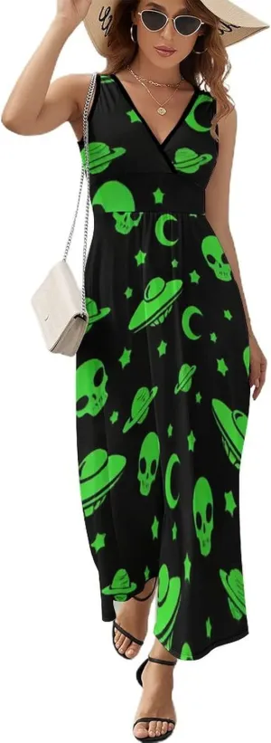 Women's Casual Loose Flowy Swing Shift Dresses for Vacation Party Wedding