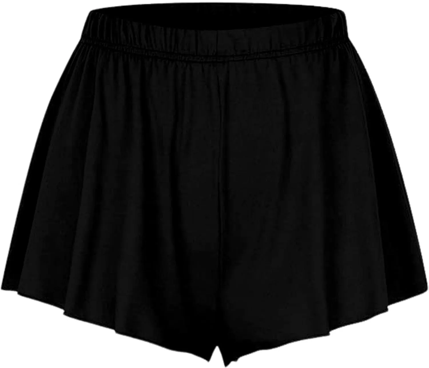 Women's Casual Pleated Shorts Stylish Skirts for Daily Wears Ultra High-Waist Butt Lift Shorts Fashion Stretch Skirts
