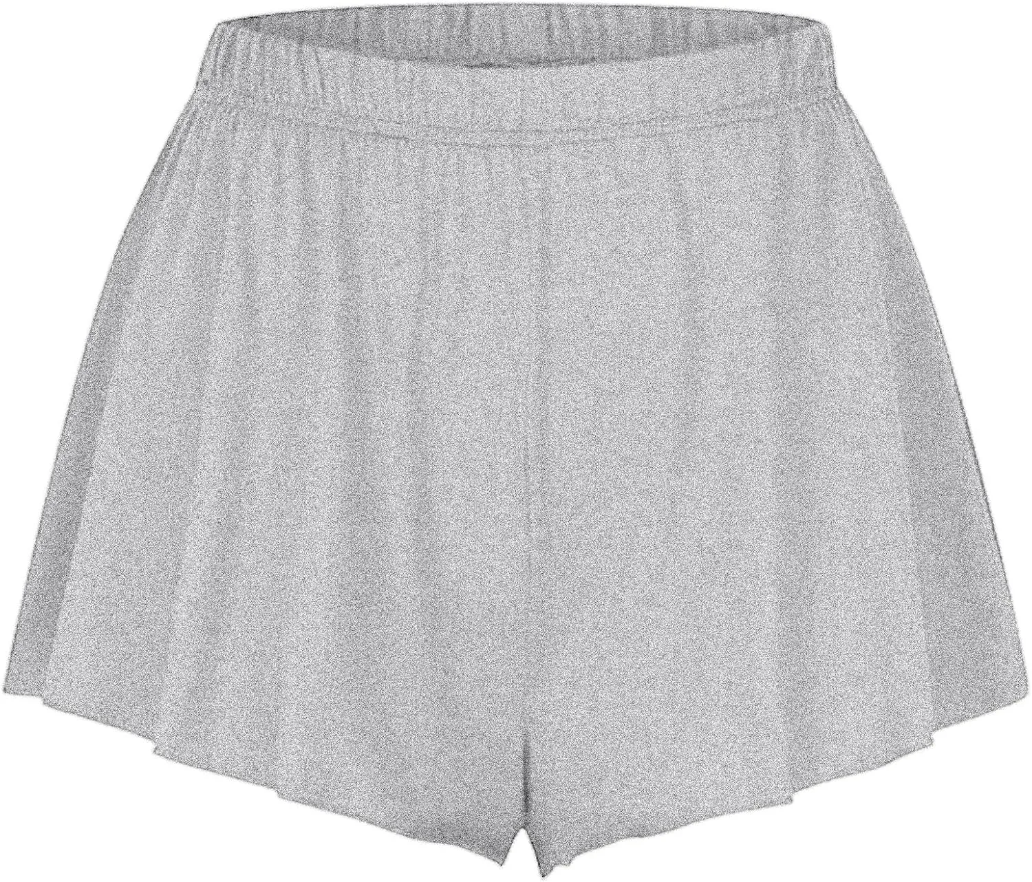 Women's Casual Pleated Shorts Stylish Skirts for Daily Wears Ultra High-Waist Butt Lift Shorts Fashion Stretch Skirts