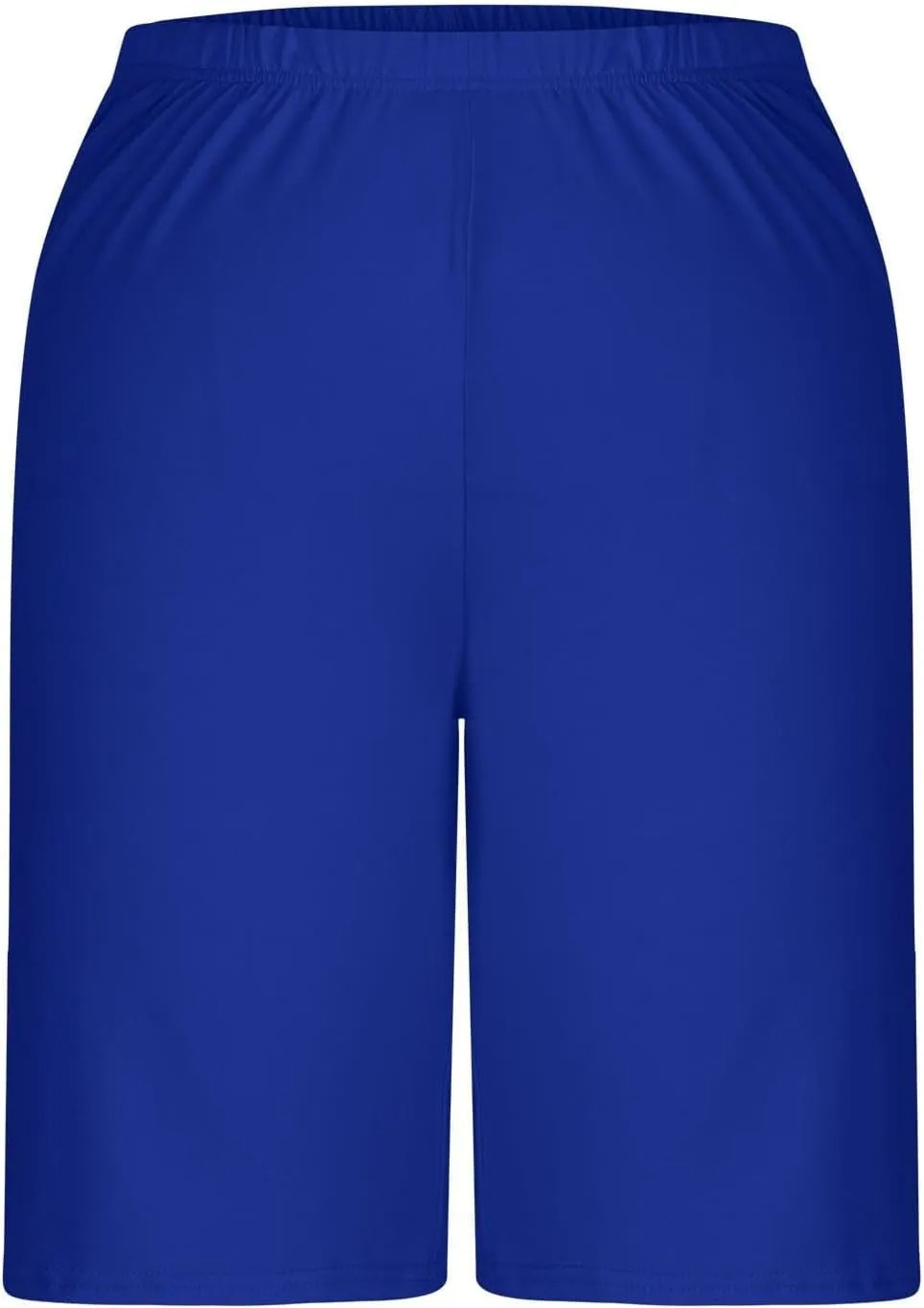 Women's High-Waisted Elastic Waist Shorts Slimming Yoga Fashion Shorts Moisture-Wicking Vacations Travel Lounge Pants