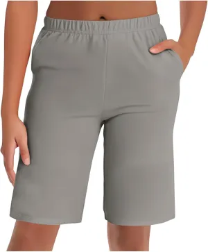 Women's High-Waisted Elastic Waist Shorts Slimming Yoga Fashion Shorts Moisture-Wicking Vacations Travel Lounge Pants