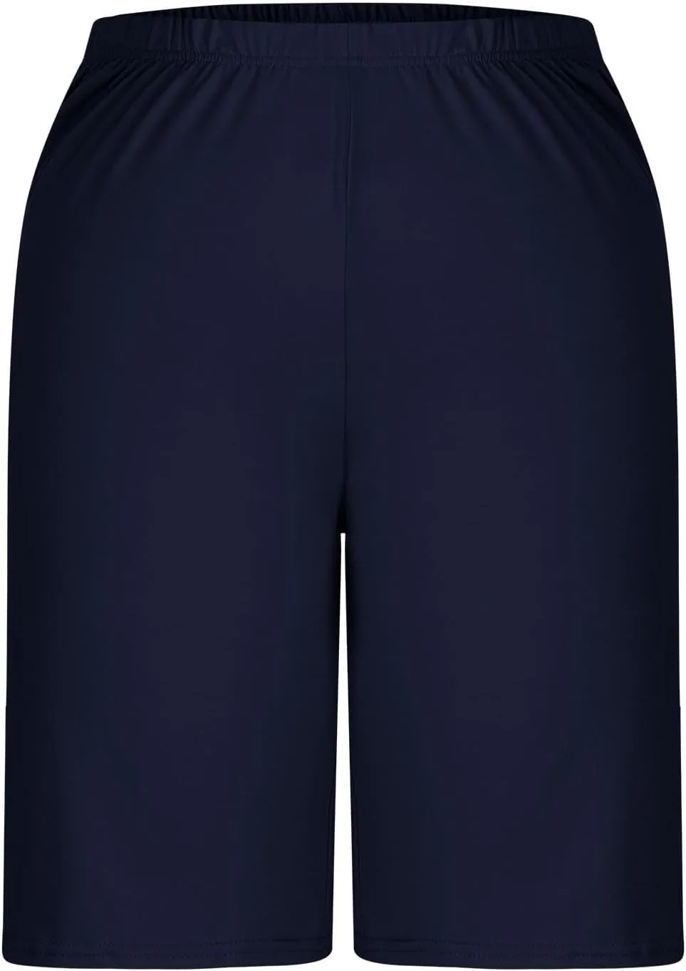 Women's High-Waisted Elastic Waist Shorts Slimming Yoga Fashion Shorts Moisture-Wicking Vacations Travel Lounge Pants
