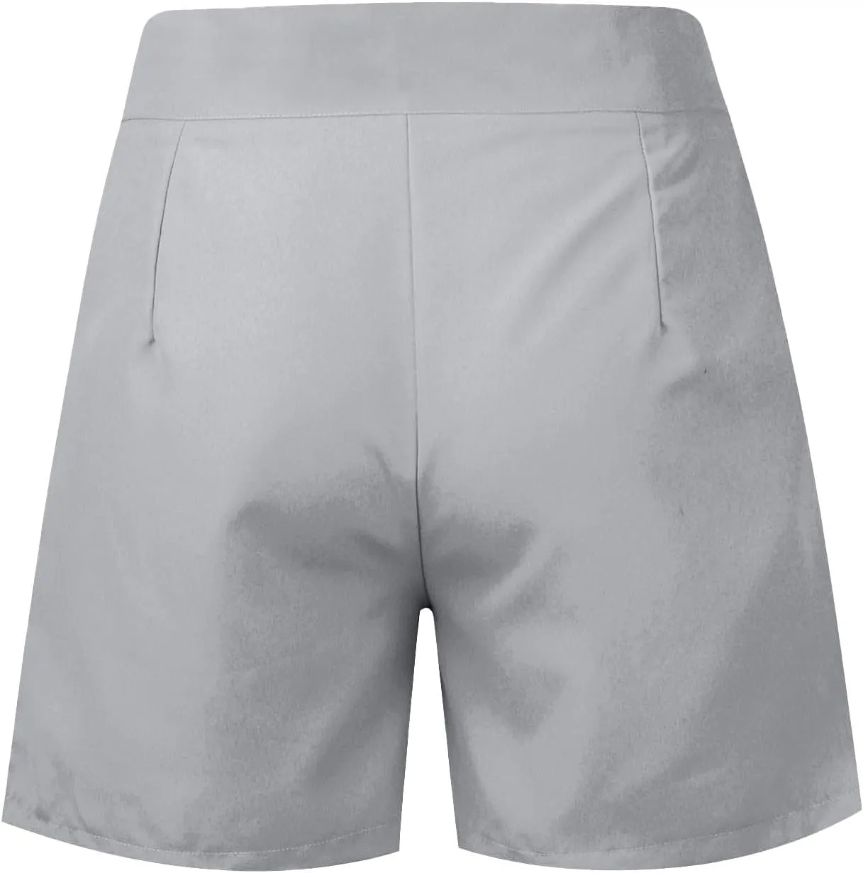 Womens High-Waisted Pleated Shorts Stylish Casual Plus Size Loose Wide Leg Short Trendy Lounge Wide-Leg Bermuda Pants