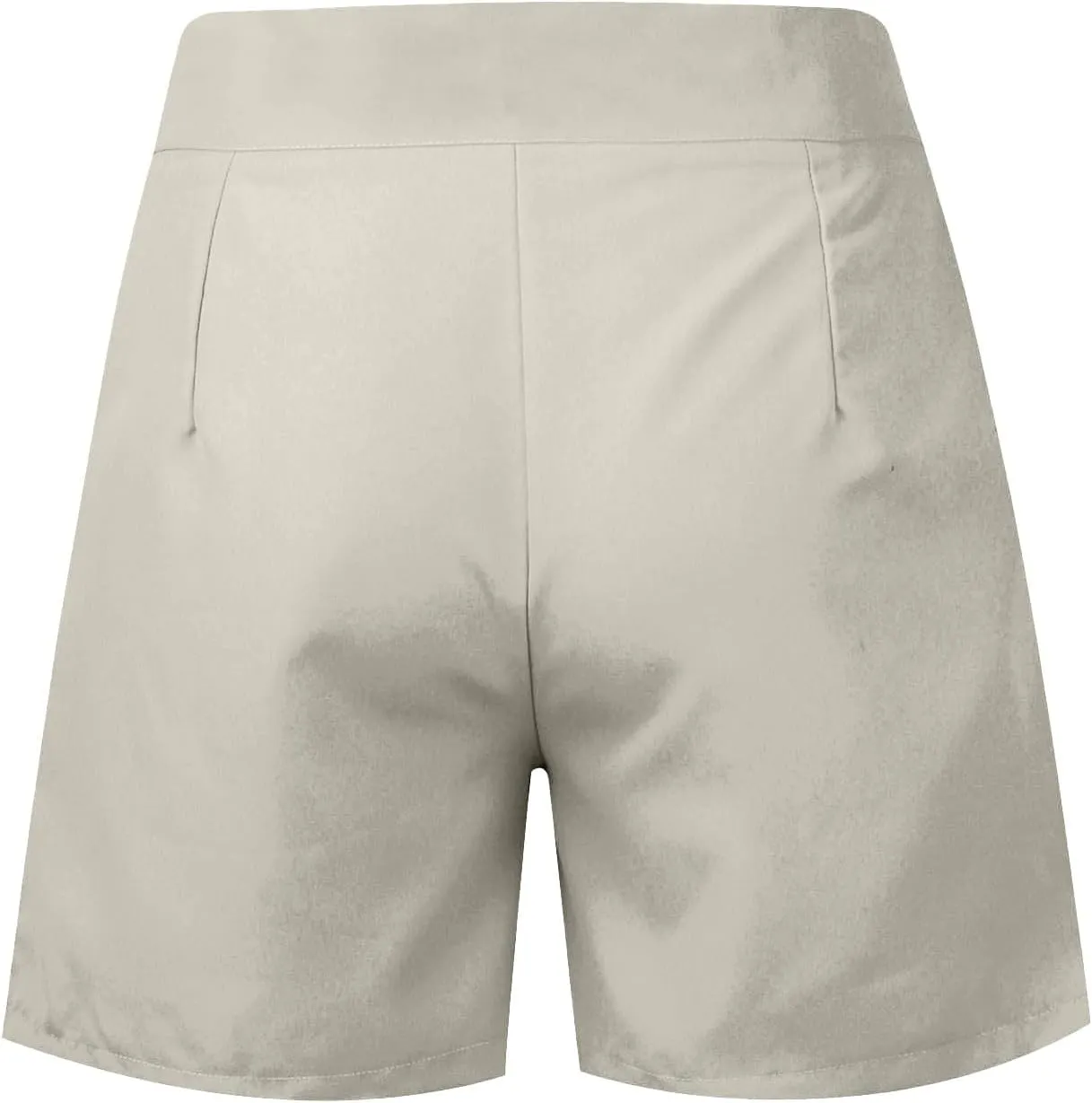 Womens High-Waisted Pleated Shorts Stylish Casual Plus Size Loose Wide Leg Short Trendy Lounge Wide-Leg Bermuda Pants
