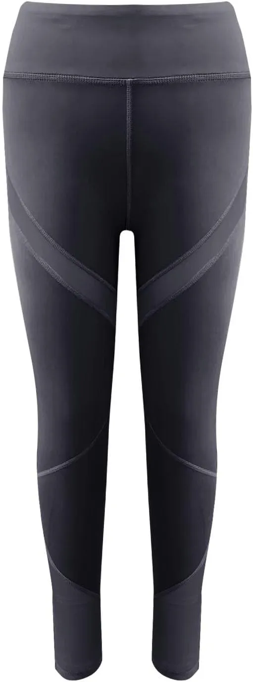 Women's Knit Breathable Yoga Pants Trendy Slim Tight Height Waist Gym Fitness Leggings Park Jogging Casual Sweatpants