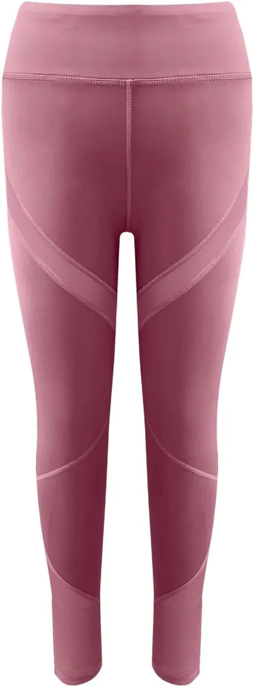 Women's Knit Breathable Yoga Pants Trendy Slim Tight Height Waist Gym Fitness Leggings Park Jogging Casual Sweatpants