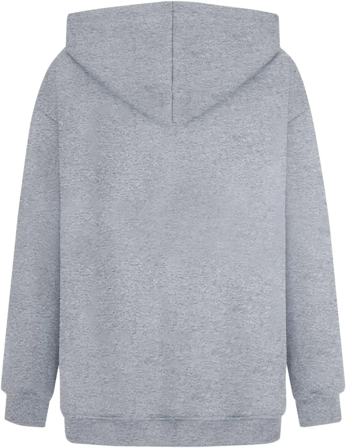 Womens Oversized Hoodie Long Sleeve Love Heart Graphic Preppy Sweatshirt Lightweight Thin Pullover Tops Fall 2024