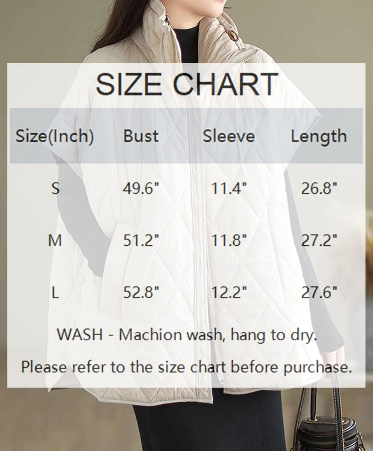 Womens Oversized Quilted Puffer Vest Cap Sleeve Stand Collar Zip Up Down Vest with Pockets