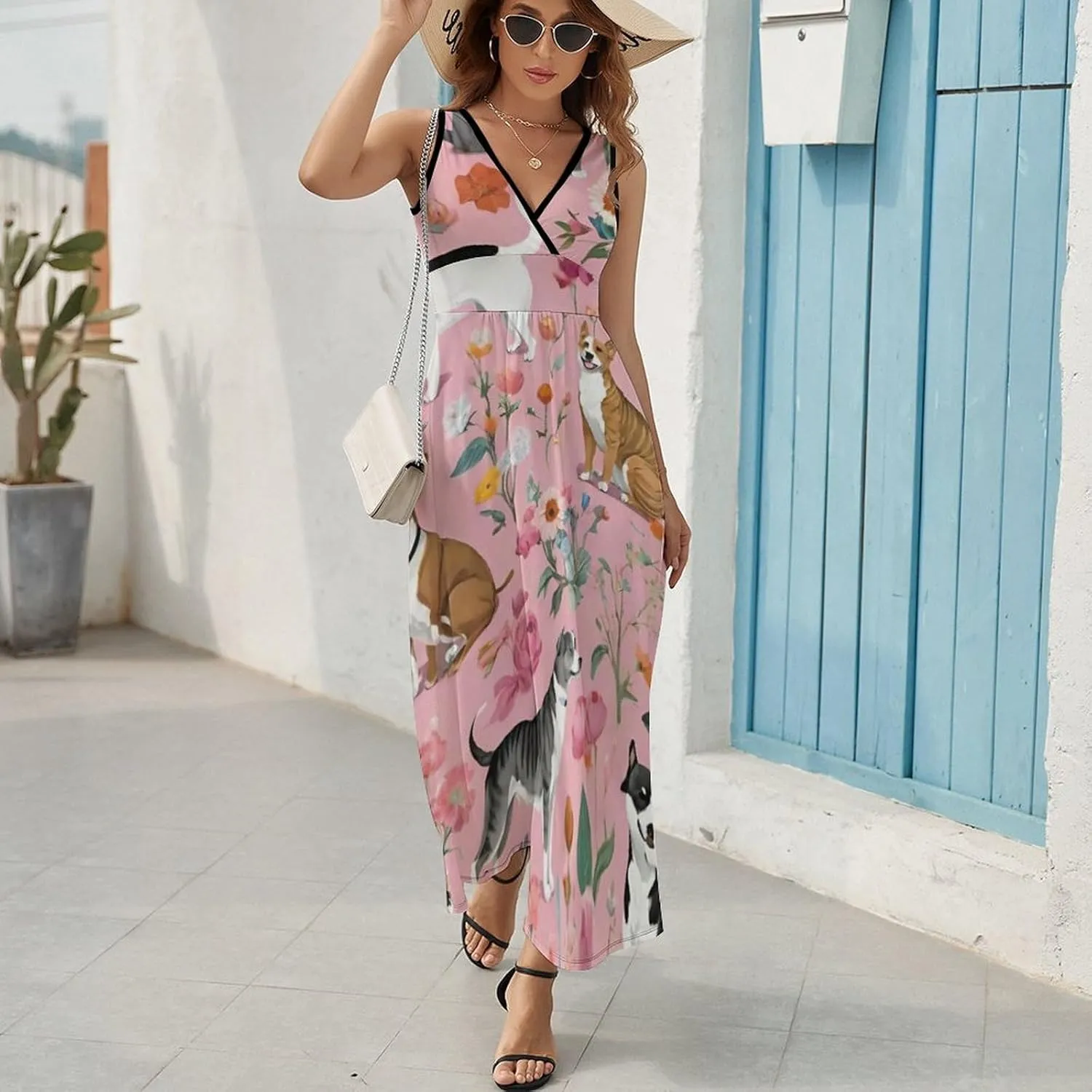 Women's Summer Casual Bodycon Cami Dress for Party Beach Date