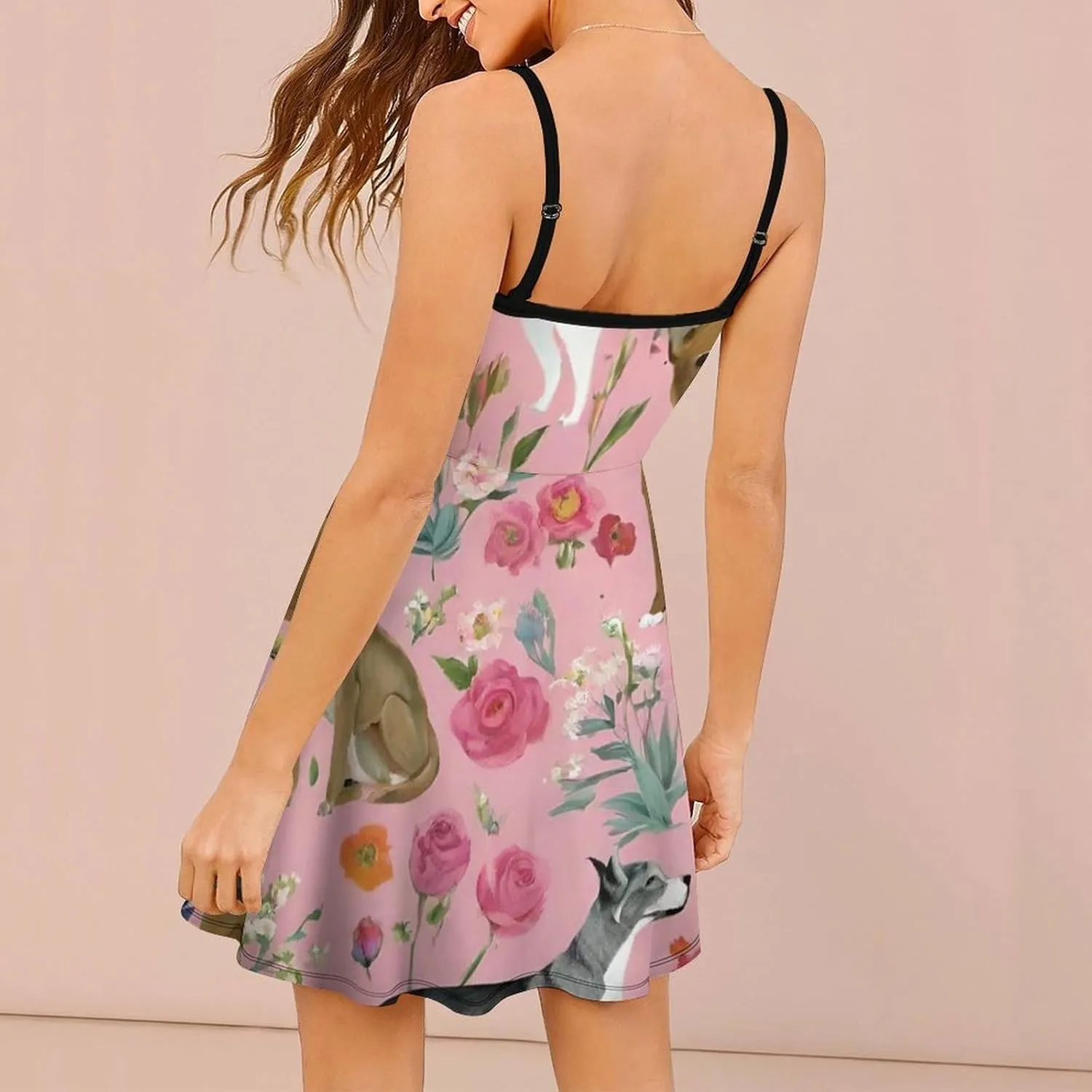 Women's Summer Casual Bodycon Cami Dress for Party Beach Date