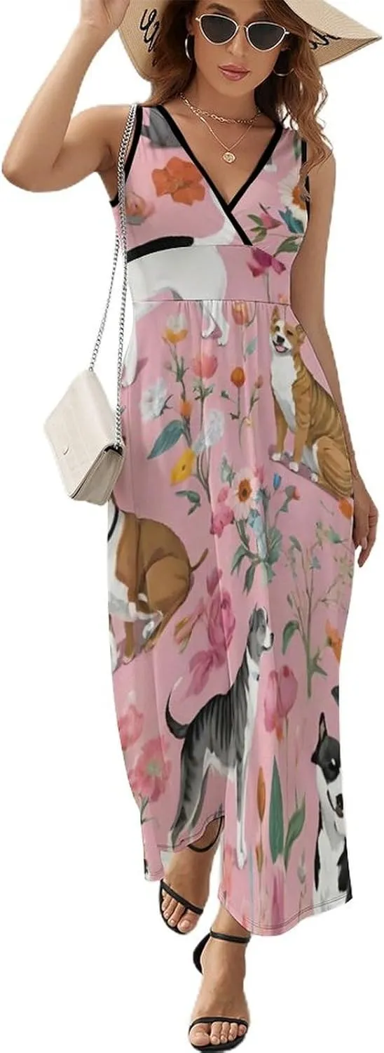 Women's Summer Casual Bodycon Cami Dress for Party Beach Date