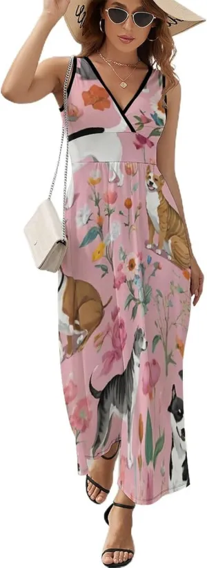 Women's Summer Casual Bodycon Cami Dress for Party Beach Date