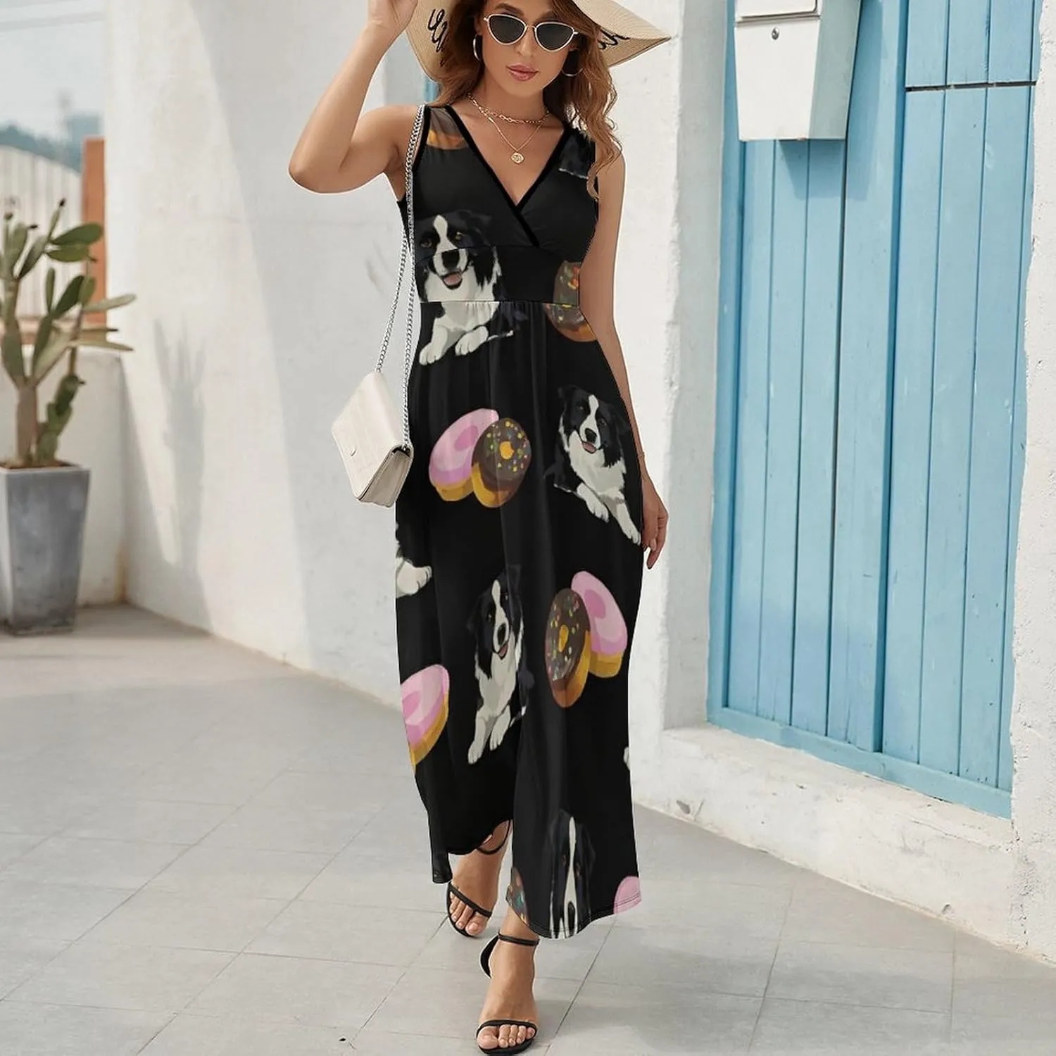 Women's Summer Casual Flowy Long Dress for Vacation Party Wedding