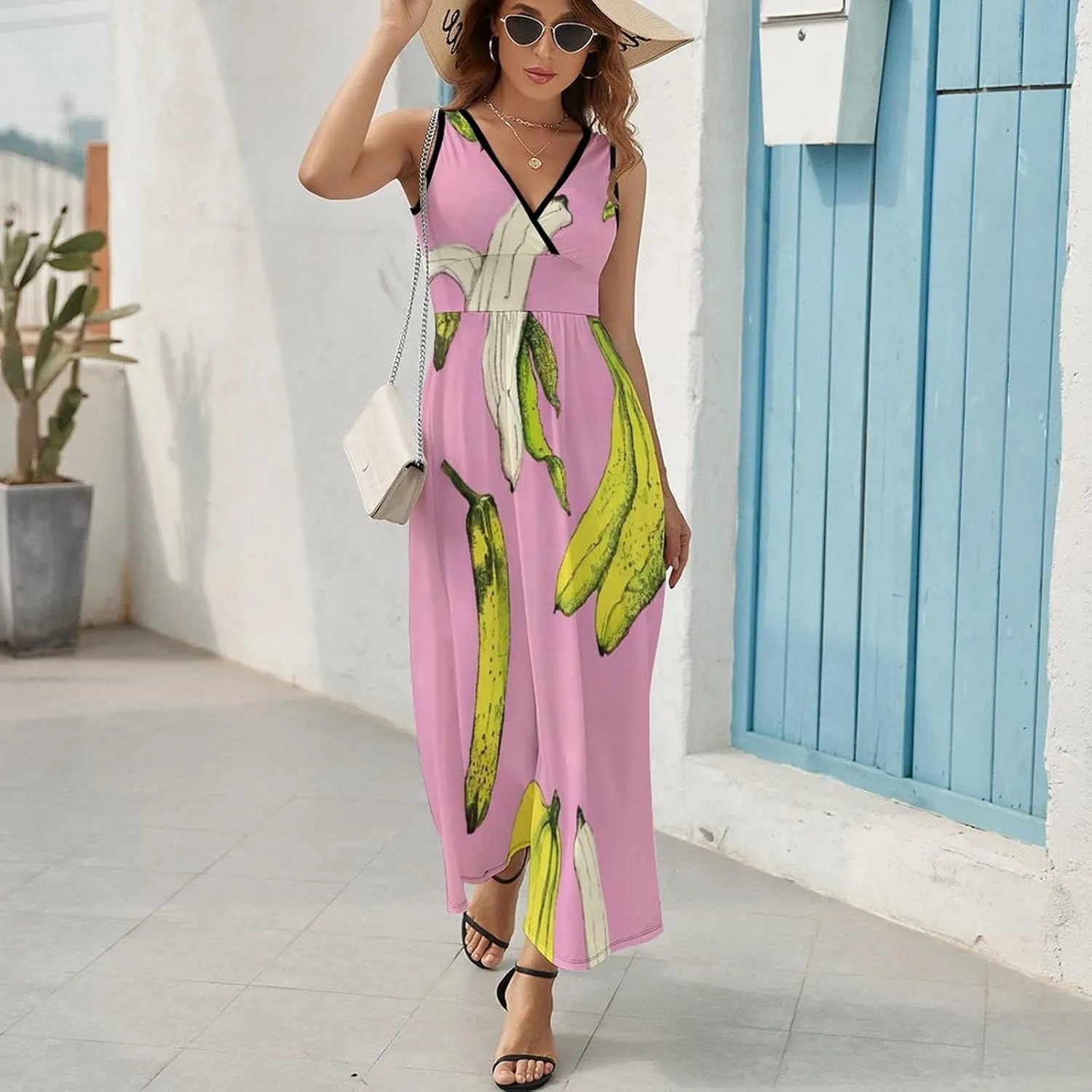 Women's Summer Flowy Long Dress for Vacation Party Wedding