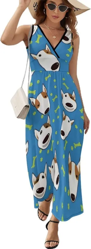 Women's Summer Flowy Long Dress for Vacation Party Wedding