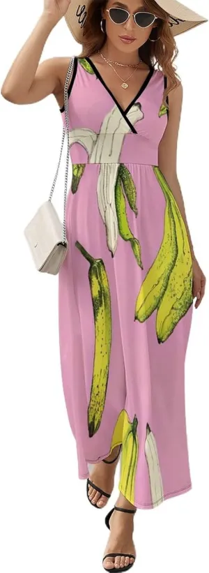Women's Summer Flowy Long Dress for Vacation Party Wedding