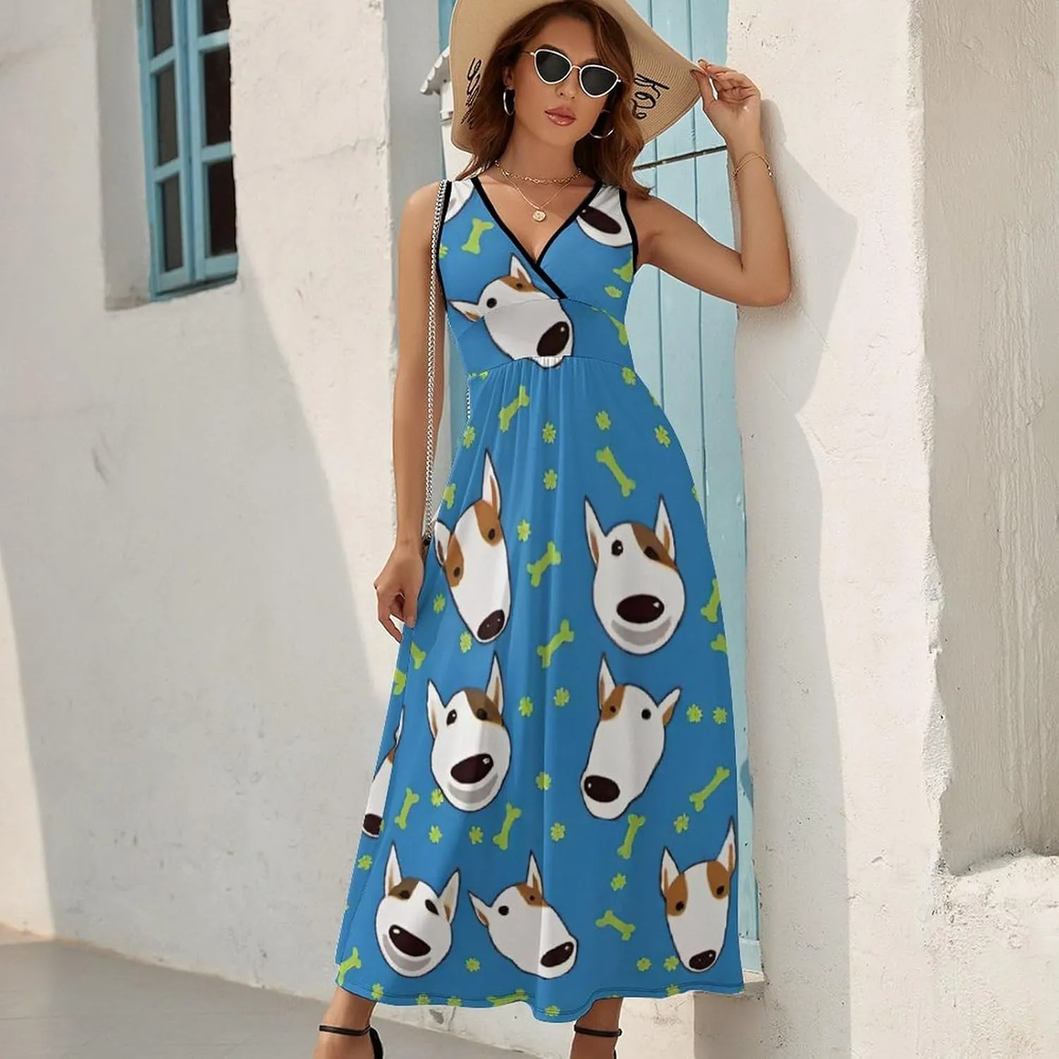 Women's Summer Flowy Long Dress for Vacation Party Wedding