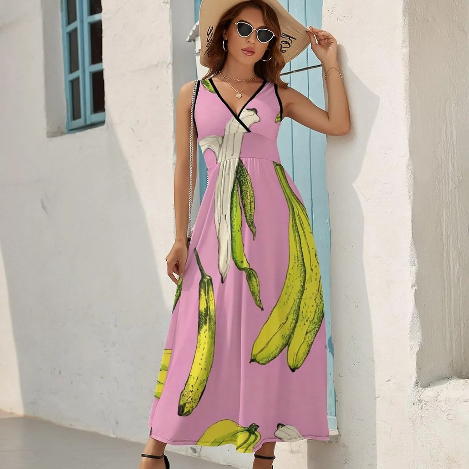 Women's Summer Flowy Long Dress for Vacation Party Wedding