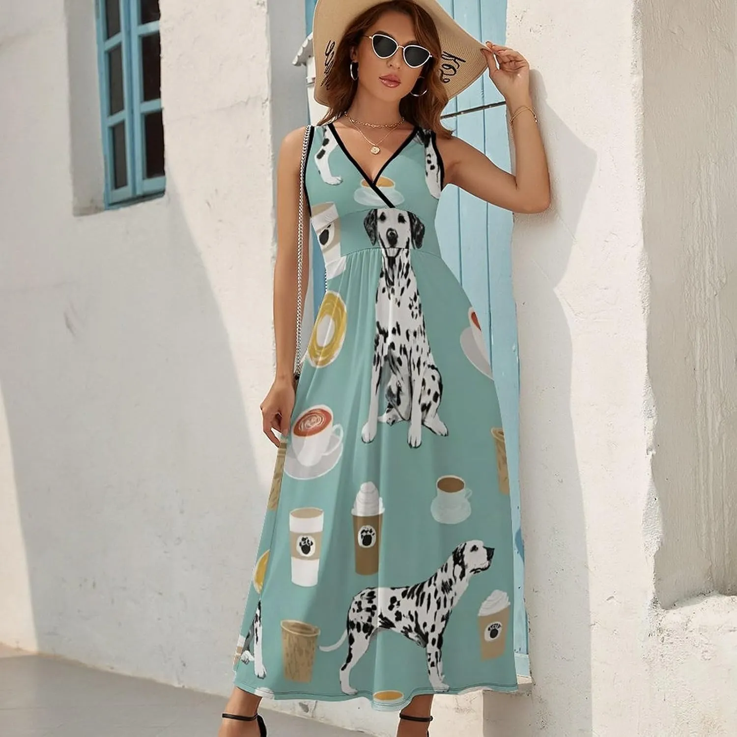 Women's Summer Swing Dress for Party Holiday Beach
