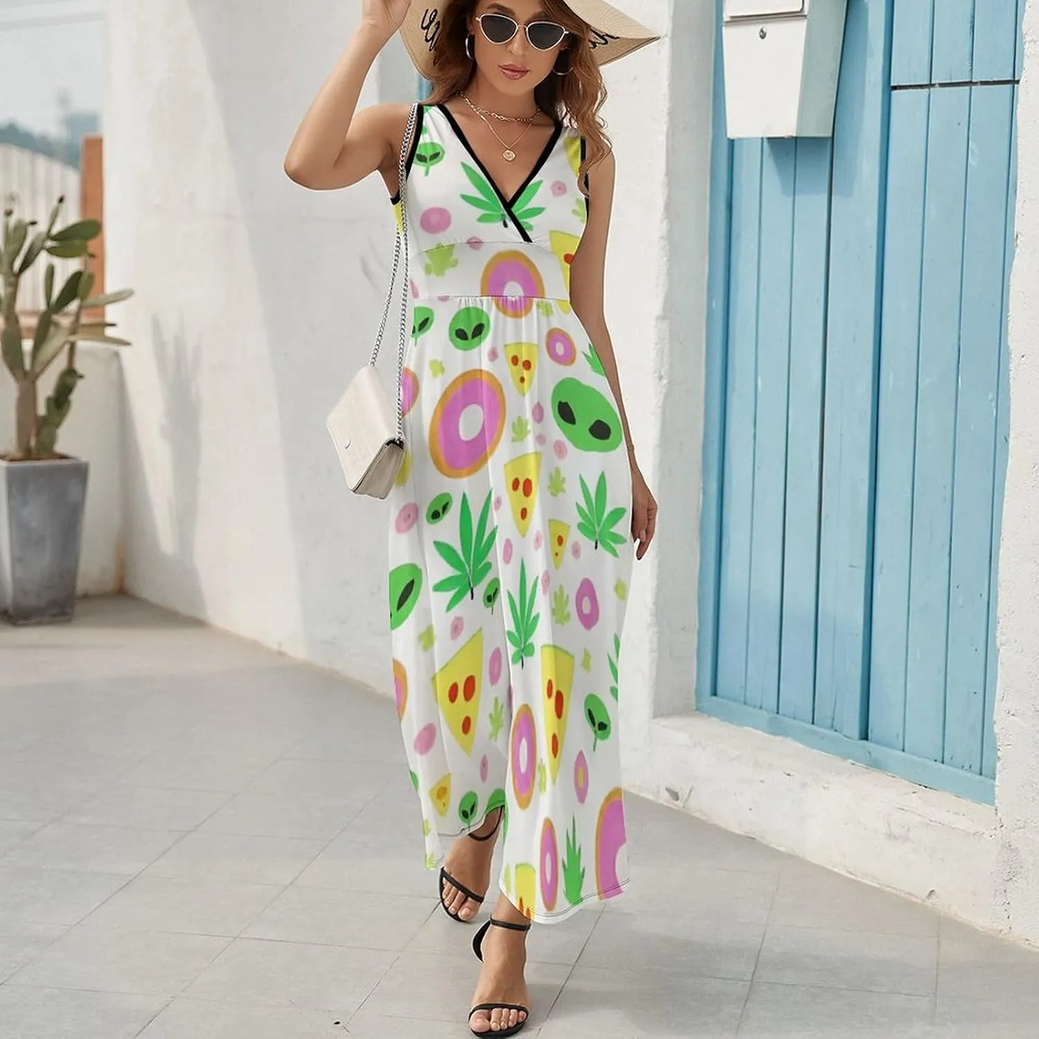 Women's Summer Swing Dress for Party Holiday Beach