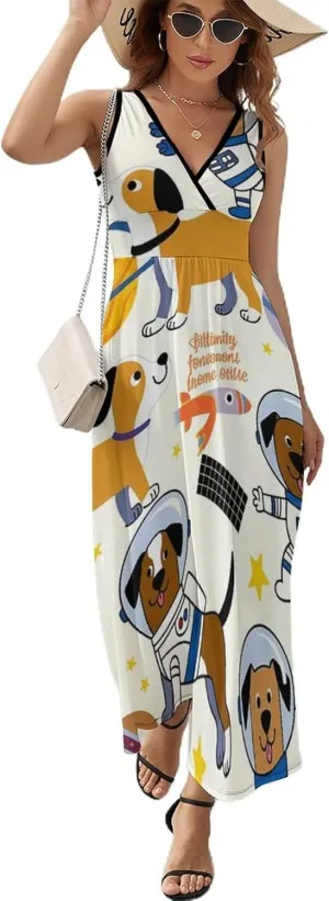 Women's Summer Swing Dress for Party Holiday Beach