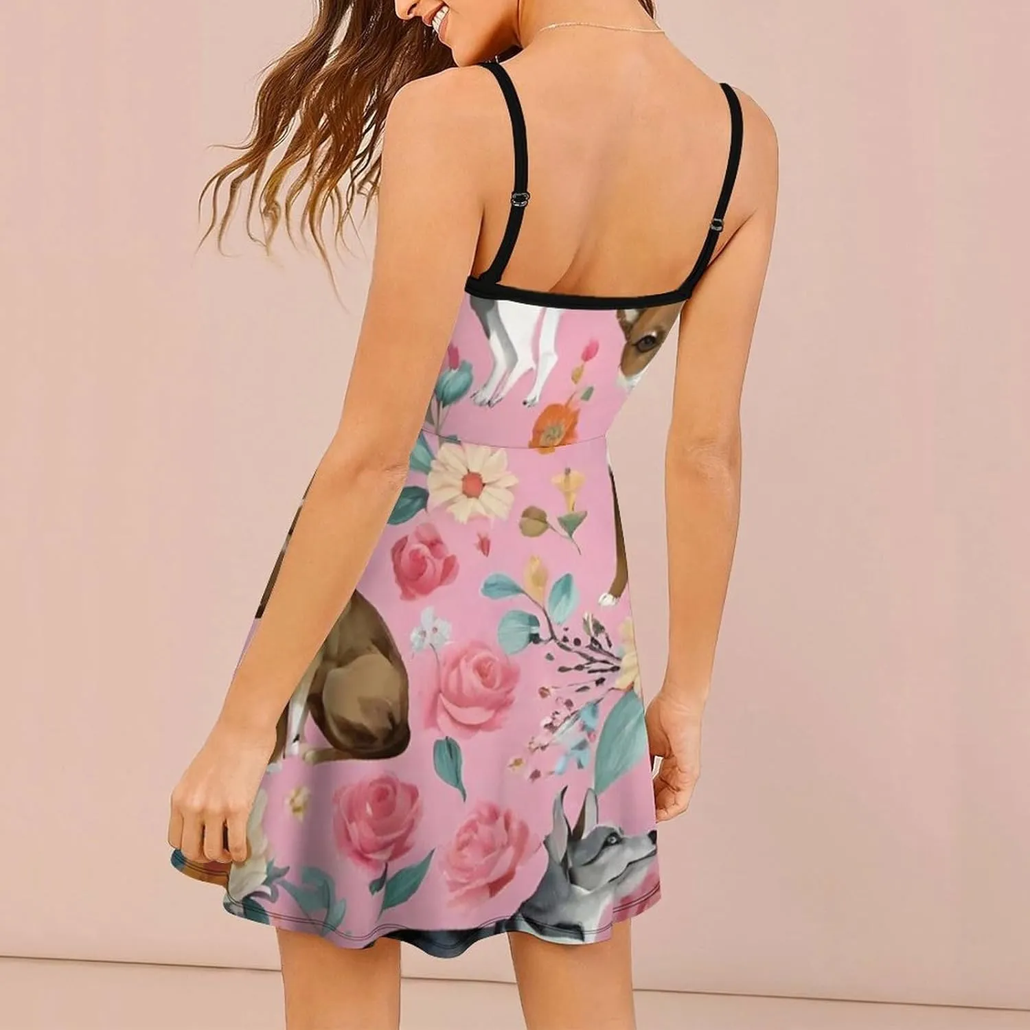 Women's Wrap Sleeveless Bodycon Cami Dress for Party Beach Date