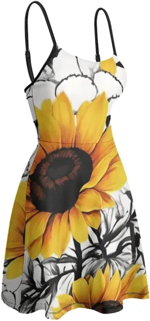Women's Wrap Sleeveless Bodycon Cami Dress for Party Beach Date
