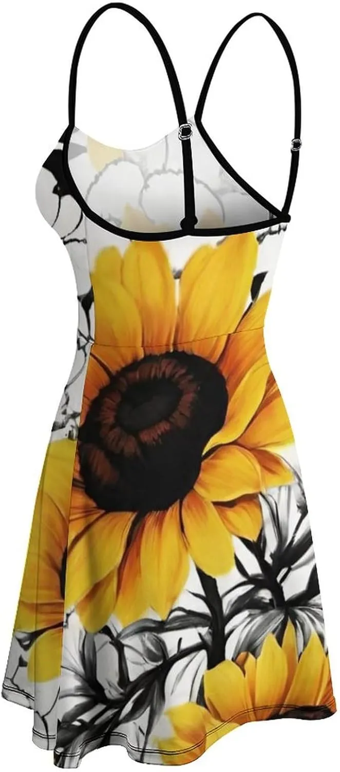 Women's Wrap Sleeveless Bodycon Cami Dress for Party Beach Date